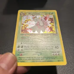 Pokemon TCG Meganium 10/111 Neo Genesis Unlimited Holo Card Set - Image 2