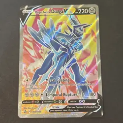 Origin Forme Dialga V SWSH255 SWSH: Sword & Shield Promo Cards Holo - Image 1