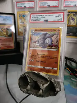 PSA 10 GEM MINT Donphan SWSH067 PRERELEASE Vivid Voltage PROMO Pokemon Card - Image 1