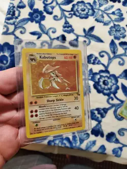 MOD PLAYED Pokemon TCG Kabutops Holo Rare Card 9/62 Fossil - Image 5