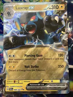 Luxray ex 068/167 Jumbo Oversized Holo Card Meddling Sparks Promo - Image 1
