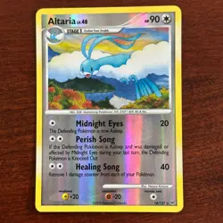 Altaria 18/127 Reverse Holo Rare Platinum Pokemon Card - Image 1