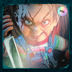 MTG Secret Lair Camp Totally Safe Drop x Chucky Foil Edition - Image 1