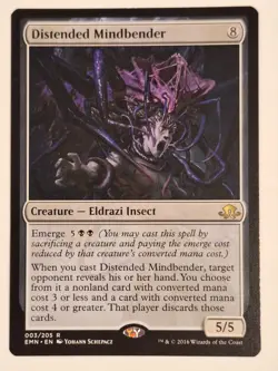 Distended Mindbender - Eldritch Moon - Magic the Gathering MTG Nice! - Image 1