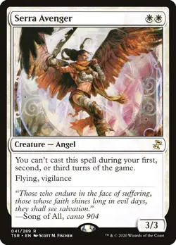 Serra Avenger Regular - Time Spiral Remastered MTG-NM - Image 1