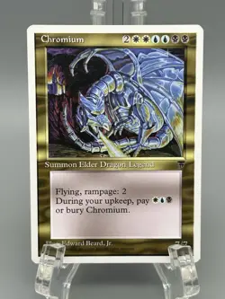 Chromium Magic The Gathering Chronicles Mtg Elder Dragon Legend NM Unplayed - Image 1