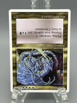 Chromium Magic The Gathering Chronicles Mtg Elder Dragon Legend NM Unplayed - Image 2