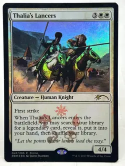 Thalia's Lancers LP* FOIL Media Promos ENGLISH 047/205 mtg -UnltdCards - Image 1