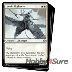 Leonin Skyhunter (beginner Box) X4 M/NM Magic: The Gathering MTG Foundations - Image 1
