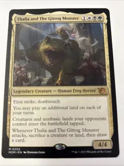 MTG Thalia and The Gitrog Monster - 255 / English / Near Mint - Image 1
