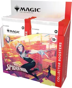 Marvel Spiderman Collector's Case Booster Box X 6- MTG MAGIC THE GATHERING- - Image 1