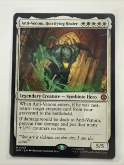 MTG Anti-Venom, Horrifying Healer 0001 Regular Marvel’s Spider-Man NM SPM - Image 1