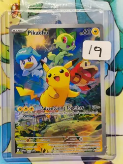 Pikachu 27 Pokemon SVP SEALED Promo 2023 NM+ 🔥🔥🔥 - Image 1