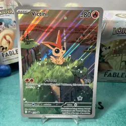 JUMBO Oversized Victini Card SVP208 Scarlet & Violet Promo Pokemon NM - Image 1