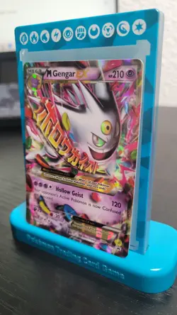 Pokemon Mega M Gengar EX Black Star Promo XY166 - Image 2