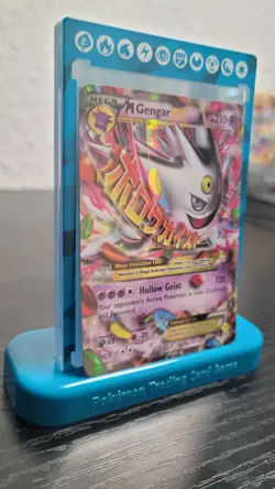 Pokemon Mega M Gengar EX Black Star Promo XY166 - Image 3