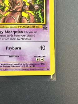 Pokemon TCG Mewtwo Black Star Promo #14 🔥🔥🔥NICE!!!🔥🔥🔥 - Image 5