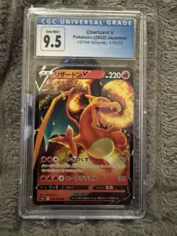 2022 Pokemon Charizard V Holo 13/172 V Star Universe Japanese CGC 9.5 GEM MINT - Image 1