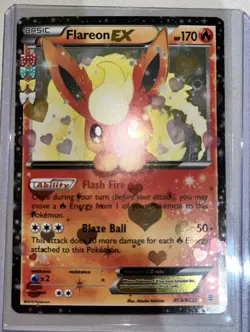 Flareon EX RC6/RC32 Pokemon Generations Radiant Collection *Lightly Played* - Image 2