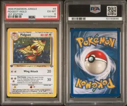 1999 Pokemon Jungle #8 Pidgeot Holo 1st Edition Rare PSA 6! - Image 3