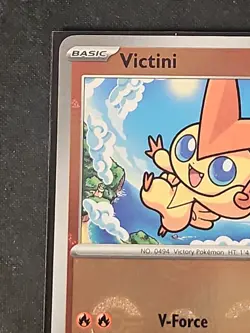 Victini (Master Ball Pattern) 012/086 Pokemon TCG Sv: Black Bolt Holo - NM - Image 2
