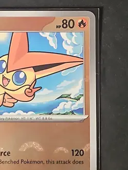 Victini (Master Ball Pattern) 012/086 Pokemon TCG Sv: Black Bolt Holo - NM - Image 3