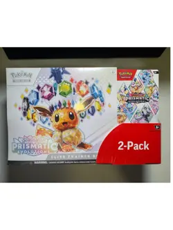 Pokemon TCG Prismatic Evolutions Elite Trainer Box Costco - Image 2