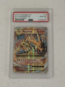 Pokemon M Charizard EX XY Evolutions Ultra Rare #13/108 PSA 10 Gem Mint - Image 1