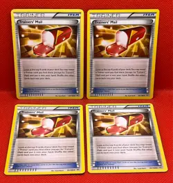 Pokemon Tcg Trainer's Mail - 92/108 - Roaring Skies x4 Non Holo - Image 1