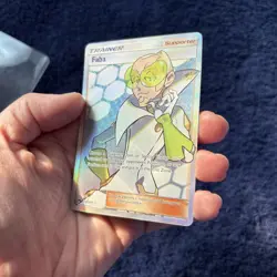 Pokemon TCG - Faba 208/214 Lost Thunder (Sun & Moon Full Art) - NM - Image 5