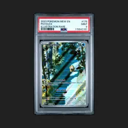 Pokemon TCG Psyduck 175/165 151 SV2a Art Rare PSA 9 Mint Scarlet & Violet 2023 - Image 1