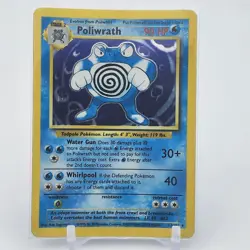 Poliwrath 13/102 Holo - Base Set, WOTC Pokemon Vintage 1999 - MP - Image 1
