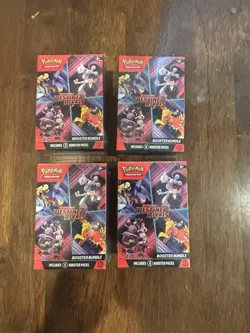 Pokemon: 4 Destined Rivals Booster Bundles - Image 1