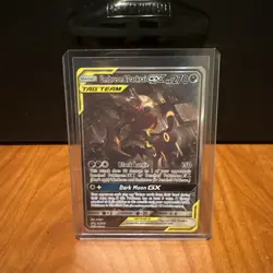 Pokemon TCG Umbreon & Darkrai Tag Team GX SM241 Promo Near Mint Condition - Image 1