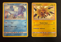 Articuno SM144 & Zapdos SM145 - Pokemon TCG Sun & Moon Promos - Holo MP - Image 1