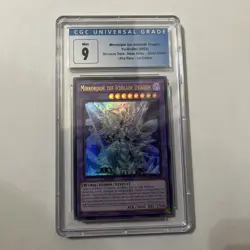 2022 Yu-Gi-Oh! Albaz Strike 1st Edition Mirrorjade the Iceblade Dragon CGC 9 - Image 1