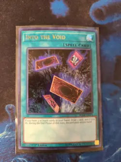 Into The Void - BLLR-EN074 - Ultra Rare - NM 1st Ed - Yugioh - Image 1