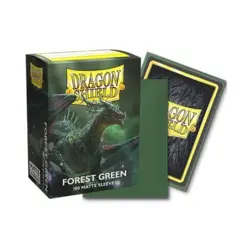 Arcane Tin Card Protect Standard Sleeves - Matte Forest Green (10 packs o New - Image 1