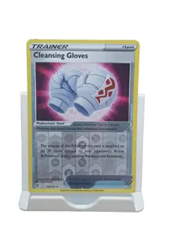 Cleansing Gloves 136/172 Reverse Holo Brilliant Stars Pokemon Card - Image 1
