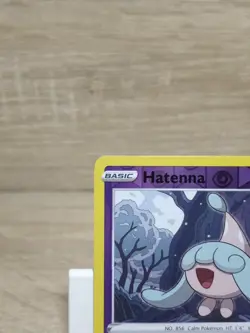 Hatenna 018/073 Reverse Holo Champion's Path Pokemon Card - Image 2