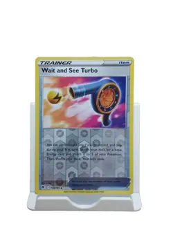 Wait and See Turbo 158/189 Reverse Holo Astral Radiance Pokemon Card - Image 1