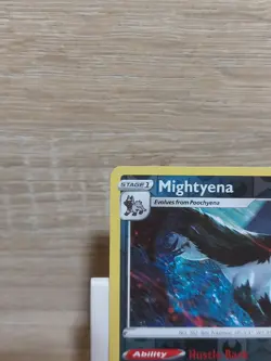 Mightyena 096/189 Reverse Holo Rare Astral Radiance Pokemon Card - Image 2
