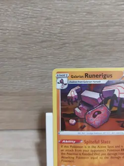 Galarian Runerigus 083/198 Holo Rare Chilling Reign Pokemon Card - Image 3