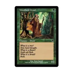 WOTC MtG Odyssey Woodland Druid (C) (Foil) EX - Image 1