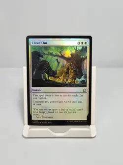 Claws Out 006 Foil Foundations FDN MTG - Image 1