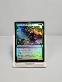 Dwynen, Gilt-Leaf Daen 217 Foil Foundations FDN MTG - Image 1