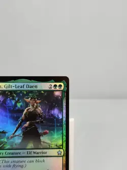 Dwynen, Gilt-Leaf Daen 217 Foil Foundations FDN MTG - Image 3