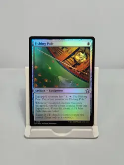 Fishing Pole #128 Foil Foundations FDN MTG - Image 1