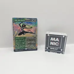 Silk, Web Weaver NM Borderless Foil #299 MTG Marvel's Spider-Man - Image 2