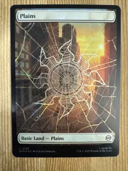 Plains - Foil - Full Art - SPM - MTG - EN - NM - 0189 - Image 1